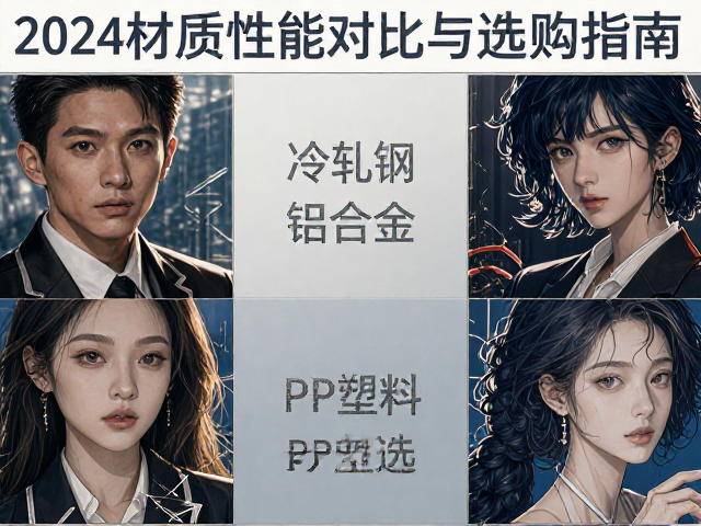 冷轧钢、铝合金、PP塑料怎么选？2024材质性能对比与选购指南