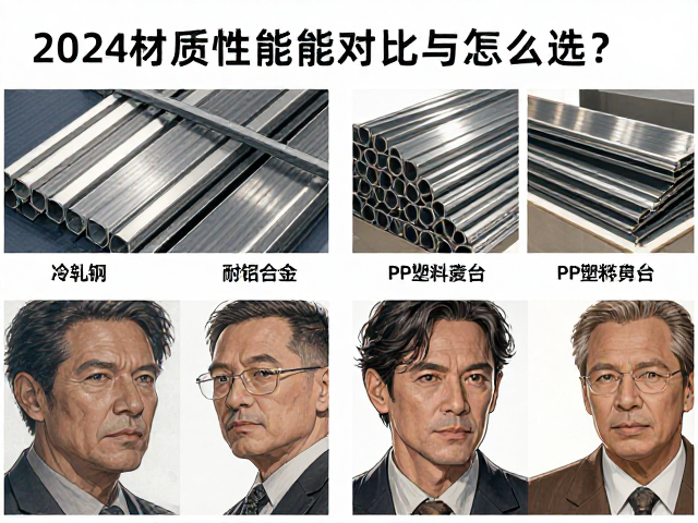 冷轧钢、铝合金、PP塑料怎么选？2024材质性能对比与选购指南