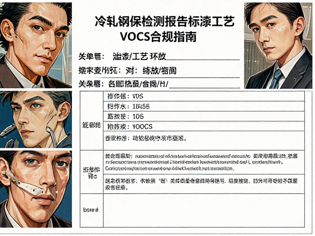 冷轧钢环保检测报告标准_油漆工艺VOCs排放合规指南