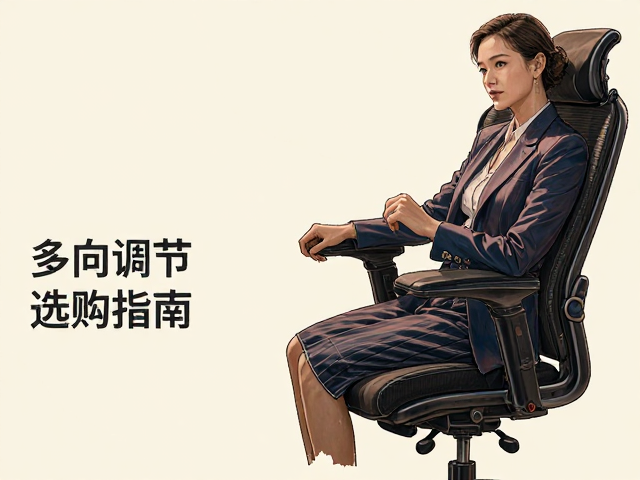 带广告展示位手柄升降扶手多向调节椅选购指南