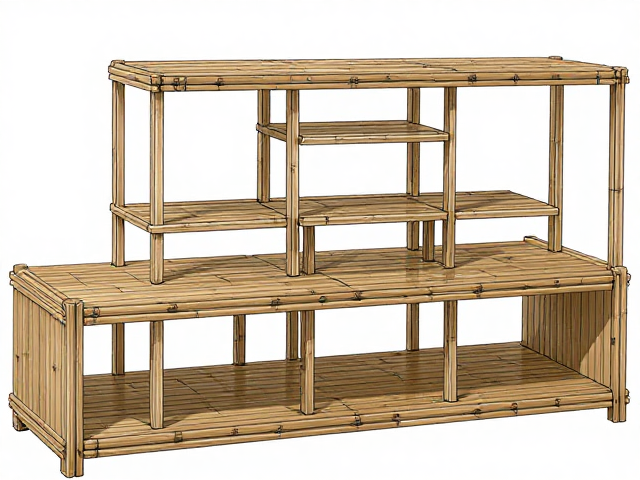 现代简约风竹木家具，再生材料打造天然纹理美学