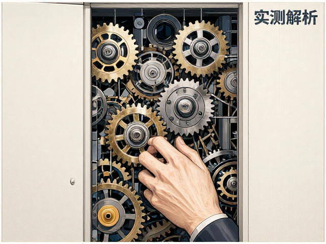 手动手摇密集柜机械齿轮传动原理,移动速度有多快?实测解析