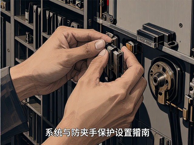 手动手摇密集柜系统校准与防夹手保护设置指南