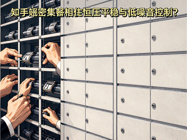 手动手摇密集柜如何实现恒压平稳与低噪音控制?