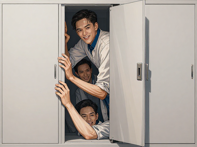 手动手摇密集柜防倾倒设计，轻便灵活更安全