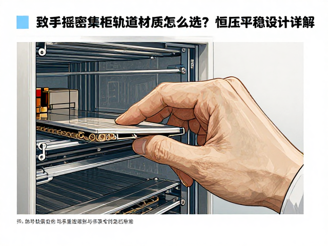 手动手摇密集柜轨道材质怎么选?恒压平稳设计详解