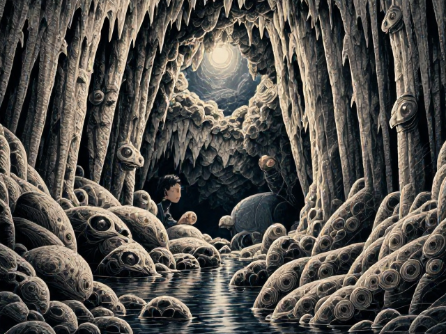 近水洞穴栖息地观察,非侵入式视角下的栖息地貌探秘