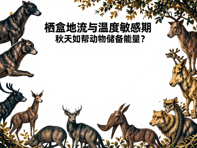 栖息地貌与温度敏感期,秋季如何帮动物储备能量?