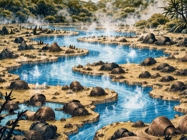 地下热水滋养湿地植被,揭秘独特栖息地貌的生态奥秘