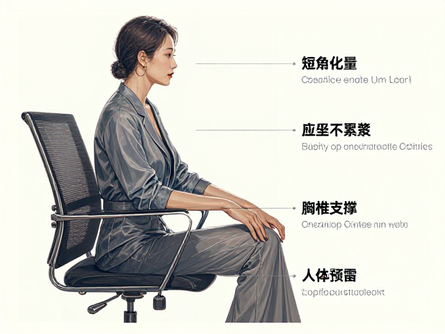 矮背简约办公椅怎么选？轻量化高背，胸椎支撑，久坐不累更护腰
