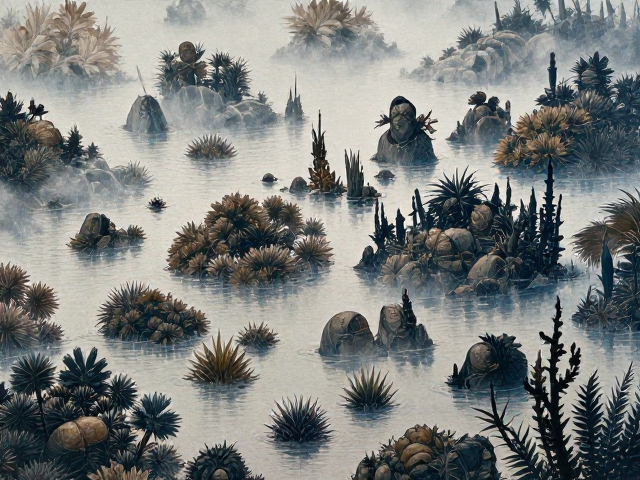 地下热水滋养的沿海灌木丛,揭秘独特栖息地貌与生态奇观