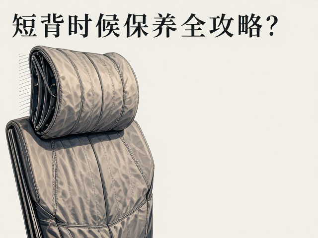 矮背简约办公椅头枕怎么洗?皮革清洁保养全攻略,久坐不累