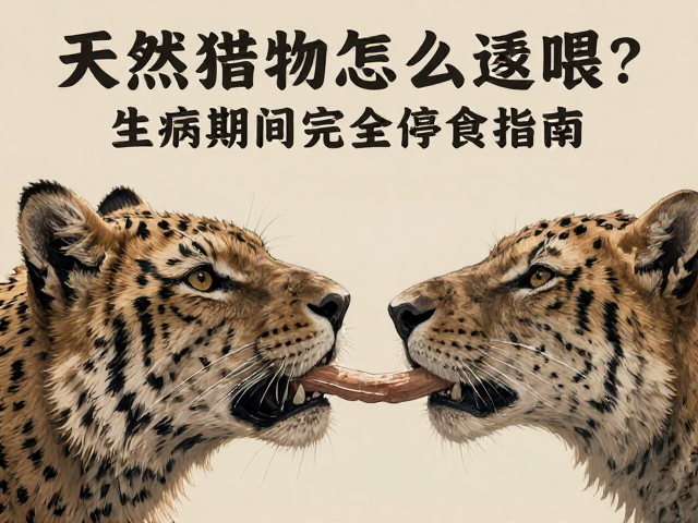 天然猎物怎么喂?春秋适度进食,生病期间完全停食指南