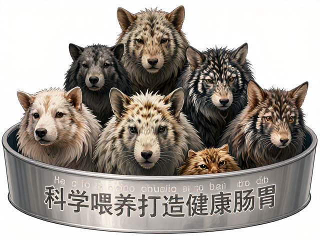 天然猎物,浅底食盆,强消化酶,科学喂养打造健康肠胃