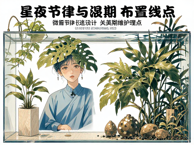裸缸布置指南,利用昼夜节律与湿度计打造完美微景观