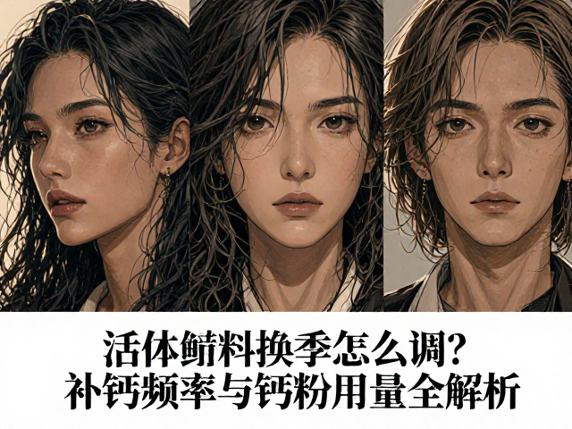 活体饵料换季怎么调？补钙频率与钙粉用量全解析
