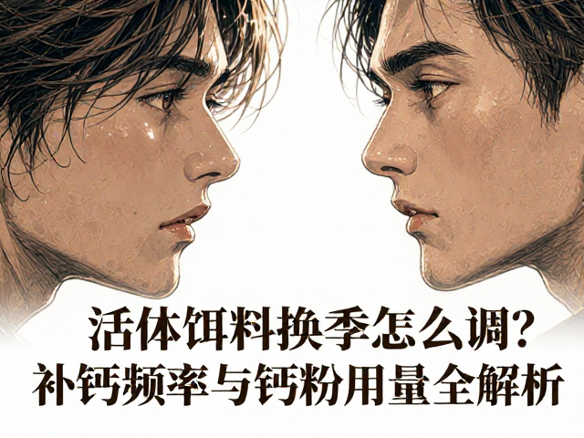 活体饵料换季怎么调？补钙频率与钙粉用量全解析