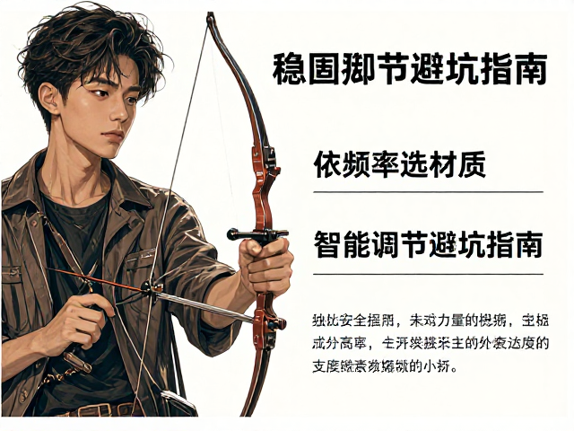 稳固弓形脚支架怎么选？依频率选材质，智能调节避坑指南