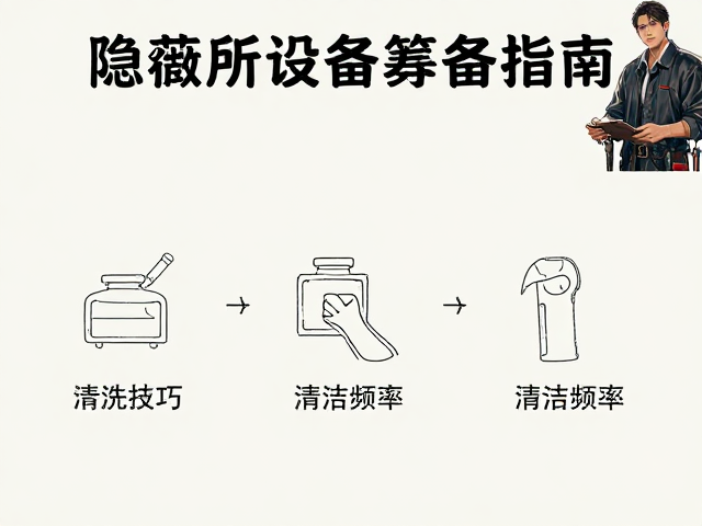 隐蔽所设备筹备指南,制作技巧与清洁频率全解析