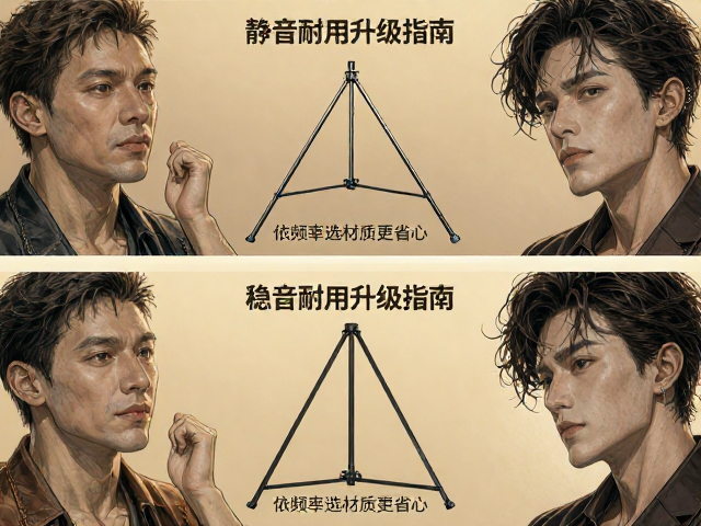 稳固弓形脚支架怎么选?静音耐用升级指南,依频率选材质更省心