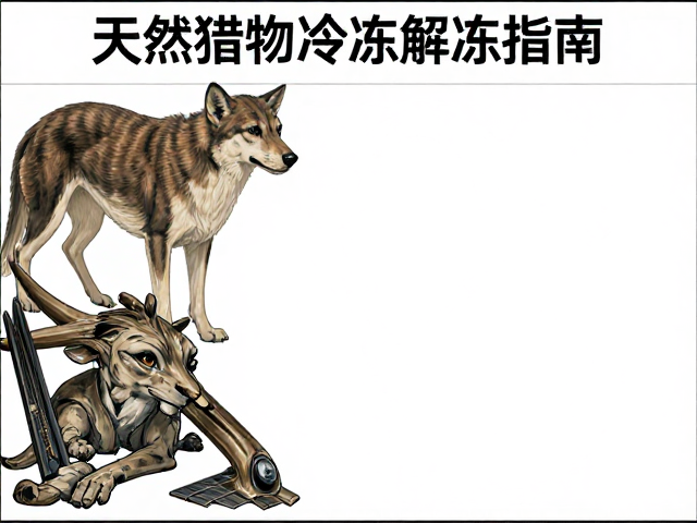 天然猎物冷冻解冻指南,妊娠期雌性食欲增加的科学应对