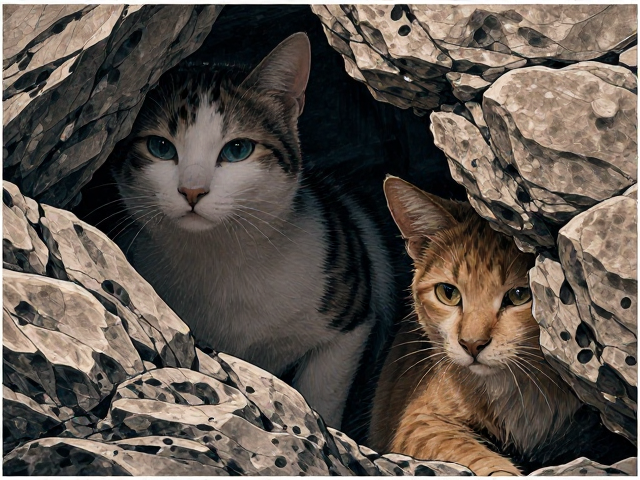 天然猎物如何利用岩石缝隙打造隐蔽藏身处?揭秘生存智慧