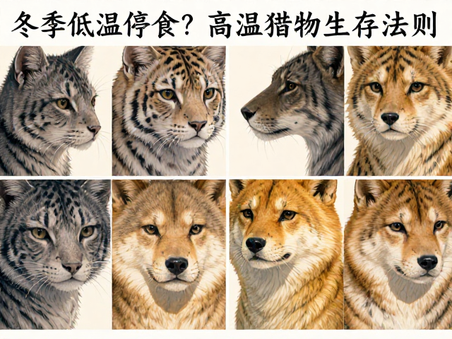 冬季低温停食？高温促进消化，揭秘天然猎物生存法则