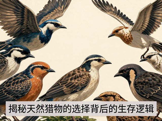 鸟类为何偏爱多态猎物?揭秘天然猎物选择背后的生存逻辑