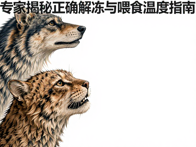 天然猎物冷冻解冻喂食温度不适？专家揭秘正确解冻与喂食温度指南