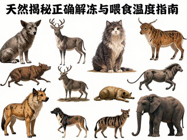天然猎物冷冻解冻喂食温度不适？专家揭秘正确解冻与喂食温度指南