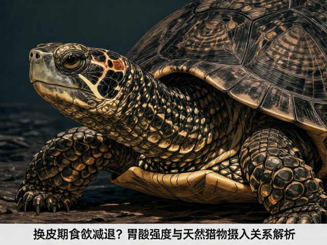 乌龟换皮期食欲减退?胃酸强度与天然猎物摄入关系解析