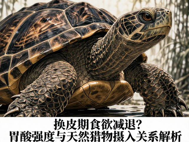 乌龟换皮期食欲减退？胃酸强度与天然猎物摄入关系解析