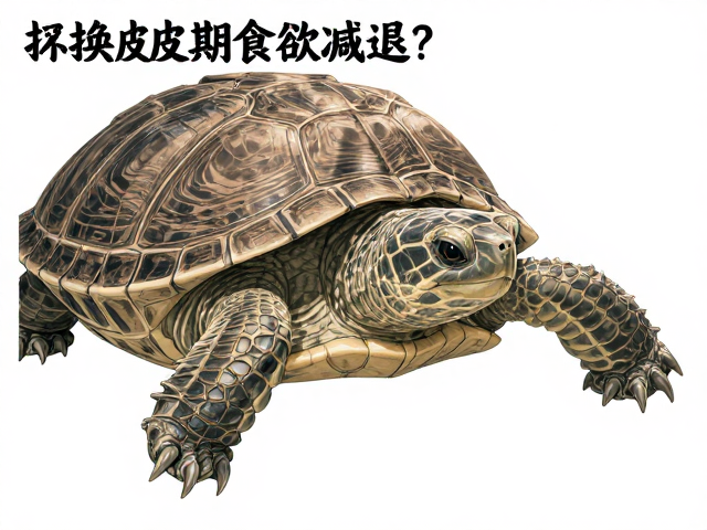 乌龟换皮期食欲减退？胃酸强度与天然猎物摄入关系解析