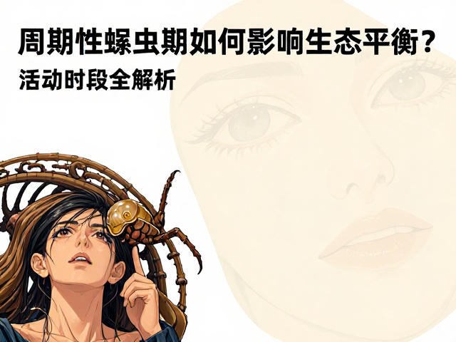周期性蜕皮期如何影响生态平衡?活动时段全解析