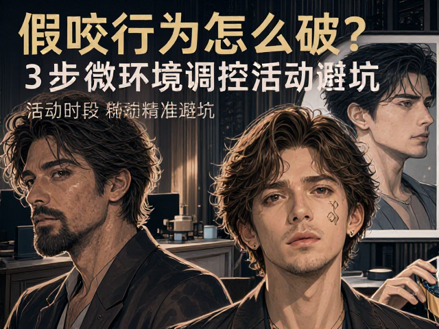 假咬行为怎么破？3步微环境调控，活动时段精准避坑