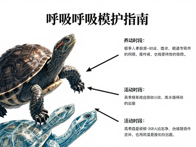 人工饲养龟类呼吸模式解析,活动时段与健康养护指南