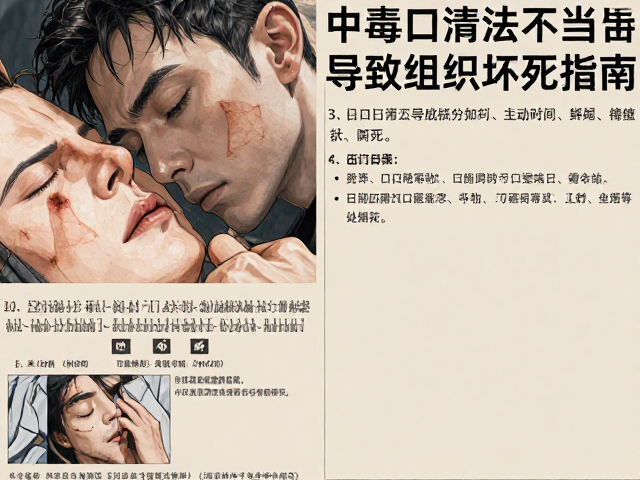 伤口清洁不当导致组织坏死?中毒症状解析与急救指南
