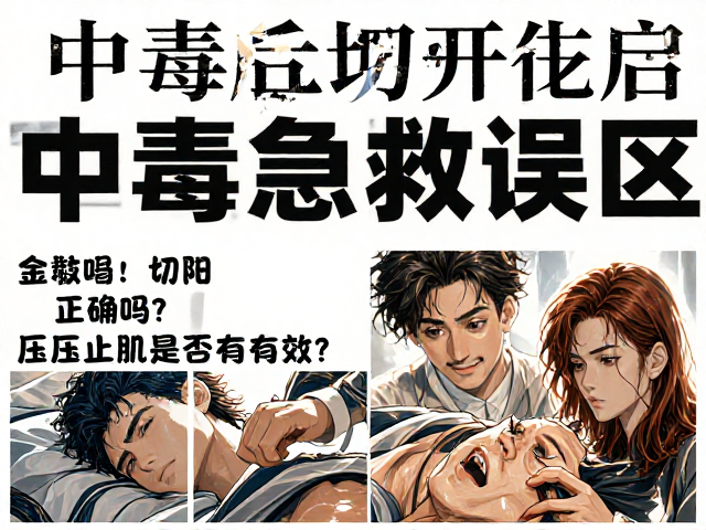 中毒后切开伤口排毒正确吗?压迫止血是否有效?专家详解急救误区