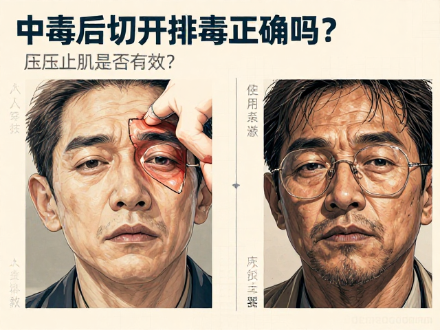 中毒后切开伤口排毒正确吗?压迫止血是否有效?专家详解急救误区