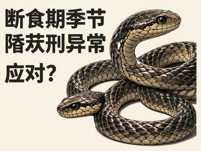 幼蛇断食期管理,交配季节鳞片排列异常如何应对?