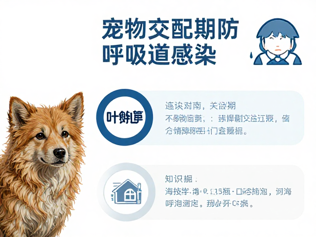宠物交配期防呼吸道感染,营养代谢障碍预防指南