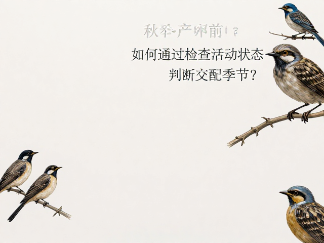 秋季产卵前如何通过检查活动状态判断交配季节?