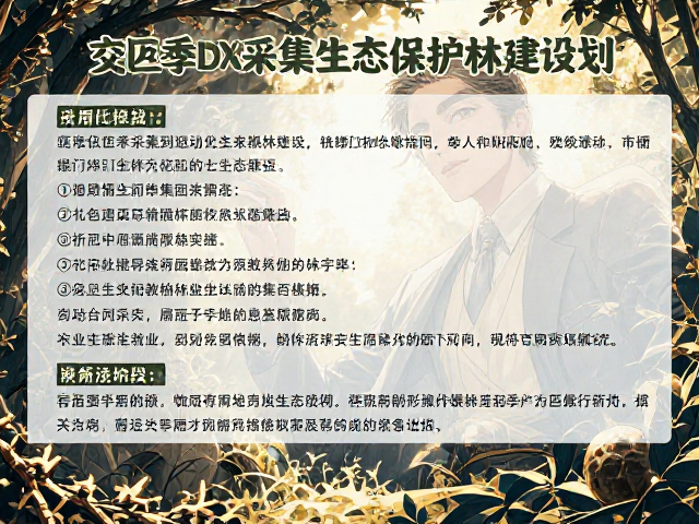 交配季DNA采集助力生态保护林建设