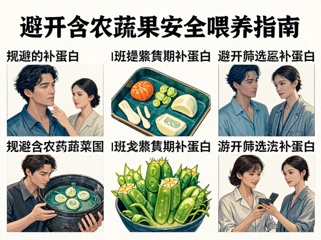 活体饵料繁殖期补蛋白,避开含农药蔬果的安全喂养指南
