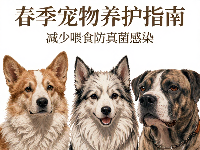 春季宠物养护指南，减少喂食防真菌感染