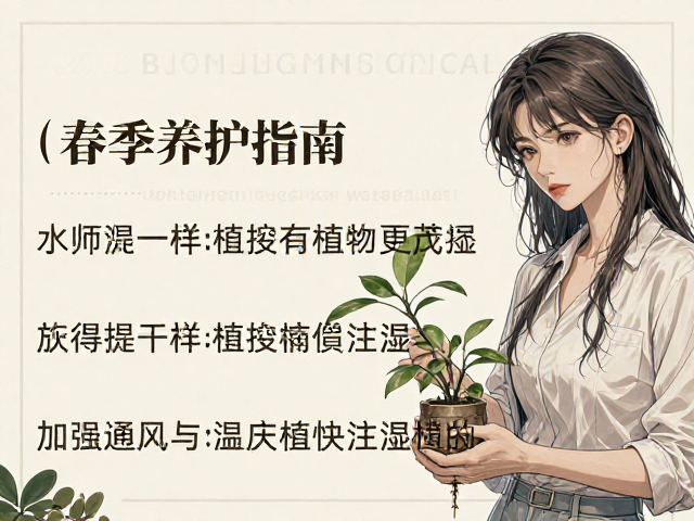 春季养护指南，增加换水频率，加强通风与湿度让植物更茂盛