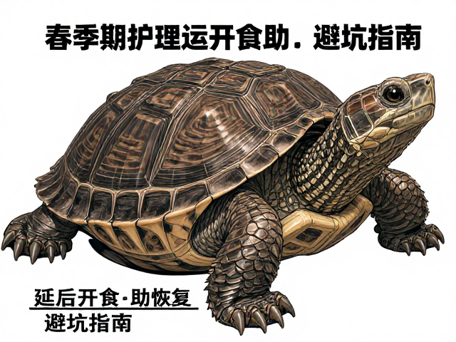 春季龟类蜕皮期护理,延后开食助恢复,避坑指南