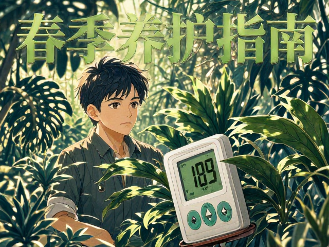 春季养护指南,利用温湿度监测保持环境湿度,让绿植更茂盛