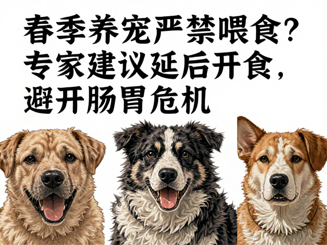 春季养宠严禁喂食？专家建议延后开食，避开肠胃危机