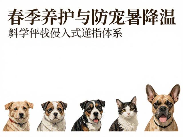 春季养护与防暑降温,如何科学评估宠物活动能力